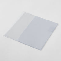 MD NOTEBOOK COVER A5 SQUARE CLEAR