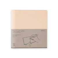 MD NOTEBOOK HARDCOVER A5 SQUARE PAPER