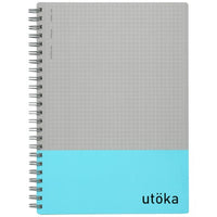 UTOKA NOTEBOOK A5 LIGHT-BLUE