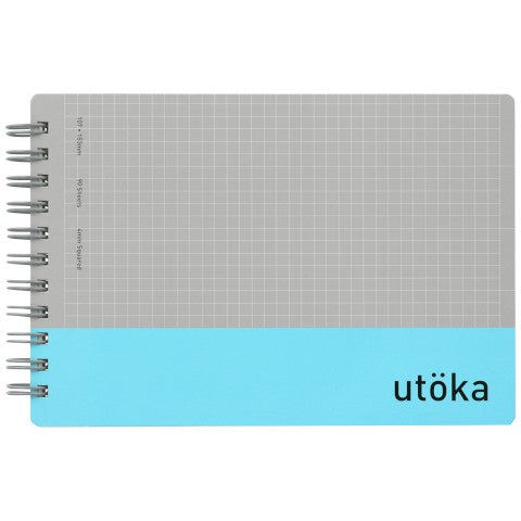 UTOKA NOTEBOOK POCKET-SIZE LIGHT-BLUE