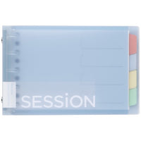 SESSION BINDER MINI LIGHT BULE A SKY BULE