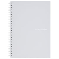 MNEMOSYNE SOFT COVER(PVC +IMPREGNATED PAPER) A5 LIGHT GRAY
