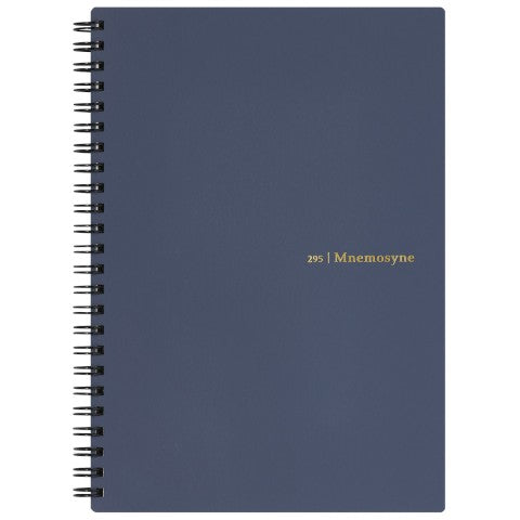 MNEMOSYNE SOFT COVER(PVC +IMPREGNATED PAPER) A5 NAVY