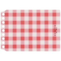 MINI SIZE BINDER COVER KURUTTO RING PLAID RED