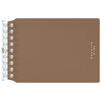 MINI SIZE BINDER KURUTTO RING SET BROWN
