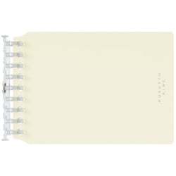 MINI SIZE BINDER KURUTTO RING SET IVORY