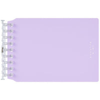 MINI SIZE BINDER KURUTTO RING SET LIGHT PURPLE 