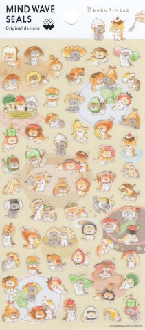 MINDWAVE STICKER OKAPURINEKO