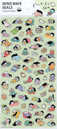 MINDWAVE STICKER LAZY HOLIDAY