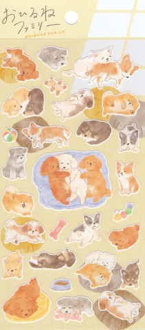 NAP FAMILY STICKER INUKAIS HOUSE