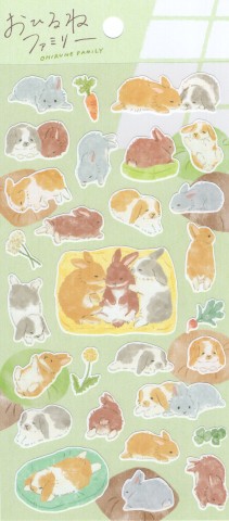 NAP FAMILY STICKER TOZAWAS HOUSE