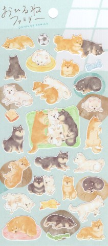 NAP FAMILY STICKER SHIBATAS HOUSE