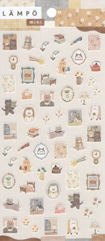 LANPO STICKER CAT AND NIGHT