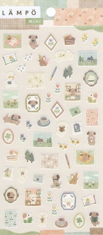 LANPO STICKER AFTERNOON WITH A DOG