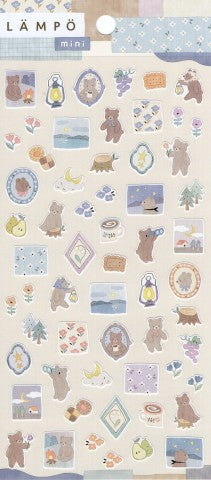 LANPO STICKER BEAR AND STARRY SKY