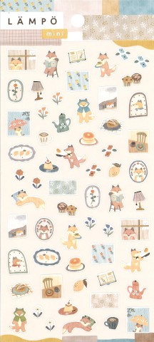 LANPO STICKER THE FOX AND THE RAIN