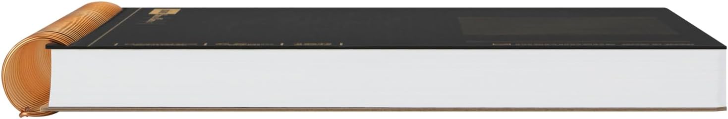 SPIRAL NOTE BASIC NOTEBOOK B5 LINE 6.5MM 150 SHEETS BLACK (N236OHFS-05)