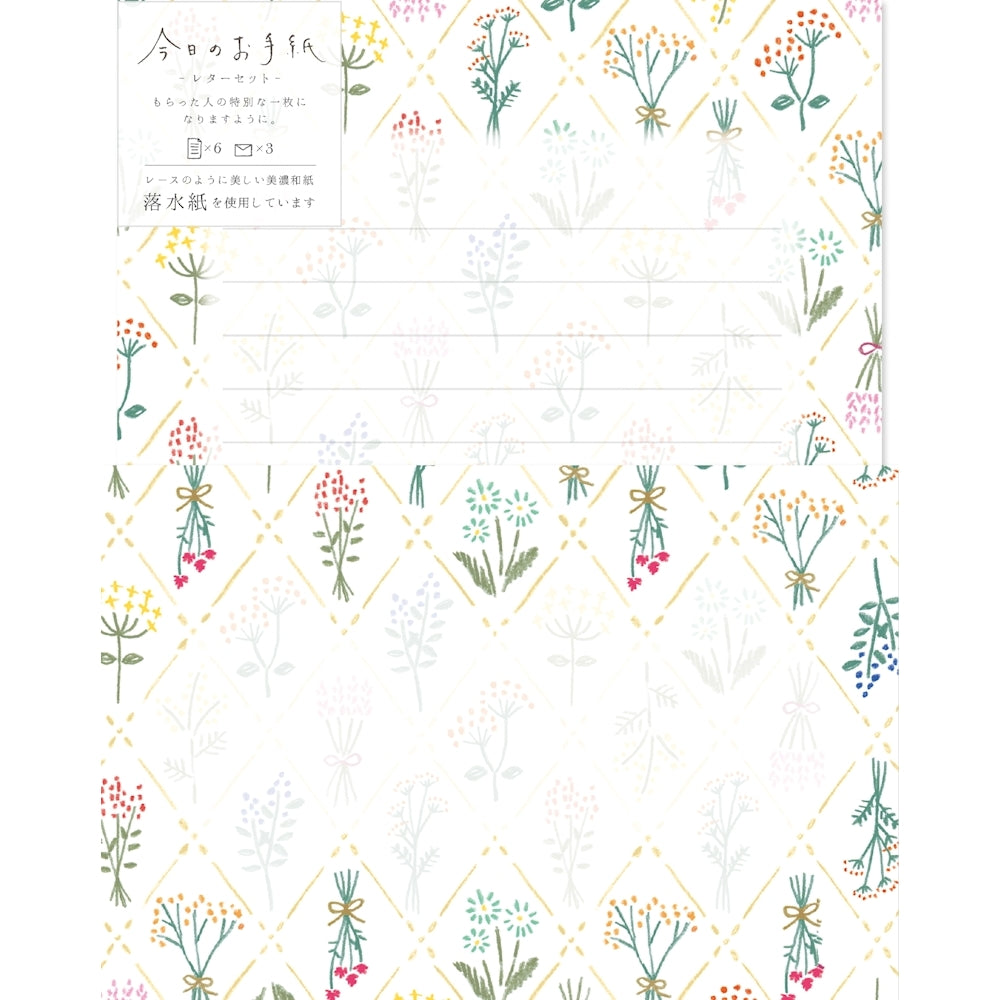 TODAY’S LETTER SET – DRIED FLOWERS (LLL388)