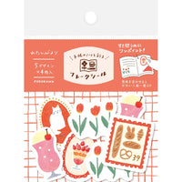 WASHI FLAKE STICKERS – RED (QSA151)