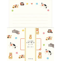 HANKO LETTER SET – CAT & BELL (LLH6)