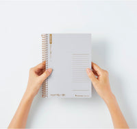 SPIRAL NOTE BASIC NOTEBOOK A5 LINE 6.5MM 150 SHEETS GREY (N237OHFS-51)