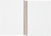 SPIRAL NOTE BASIC NOTEBOOK A5 LINE 6.5MM 150 SHEETS GREY (N237OHFS-51)