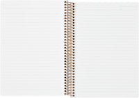 SPIRAL NOTE BASIC NOTEBOOK A5 LINE 6.5MM 150 SHEETS BLACK (N237OHFS-05)