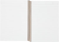 SPIRAL NOTE BASIC NOTEBOOK B5 LINE 6.5MM 150 SHEETS BLACK (N236OHFS-05)