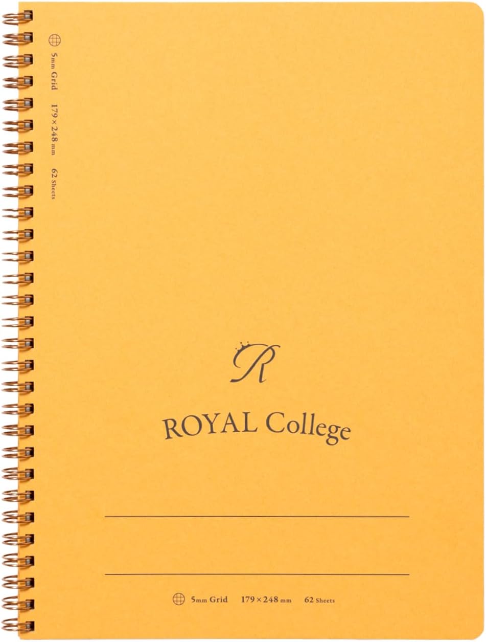 ROYAL COLLEGE B5 GRID 5MM 62 SHEETS (PT202)