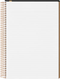 SPIRAL NOTE BASIC NOTEBOOK B5 LINE 6.5MM 150 SHEETS BLACK (N236OHFS-05)