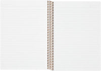 SPIRAL NOTE BASIC NOTEBOOK B5 LINE 6.5MM 150 SHEETS GREY (N236OHFS-51)