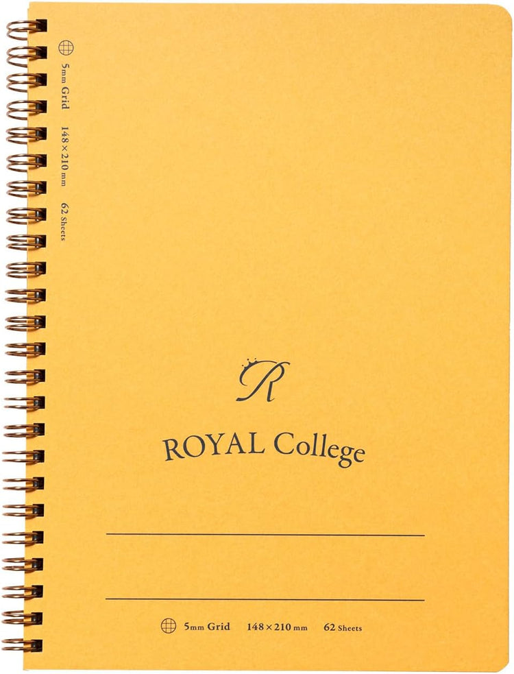ROYAL COLLEGE A5 GRID 5MM 62 SHEETS (PT203)