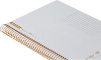 SPIRAL NOTE BASIC NOTEBOOK B5 LINE 6.5MM 150 SHEETS GREY (N236OHFS-51)