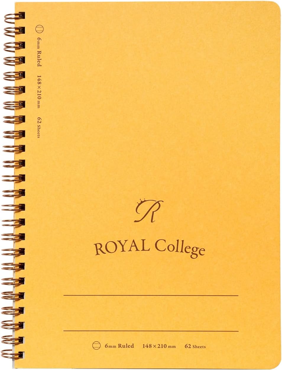 ROYAL COLLEGE A5 LINE 6MM 62 SHEETS (PT103)
