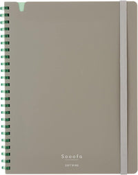 SOFT RING NOTEBOOK SOOOFA 4MM GRID RULED CUTOFF (SU-SV738S4-DM)