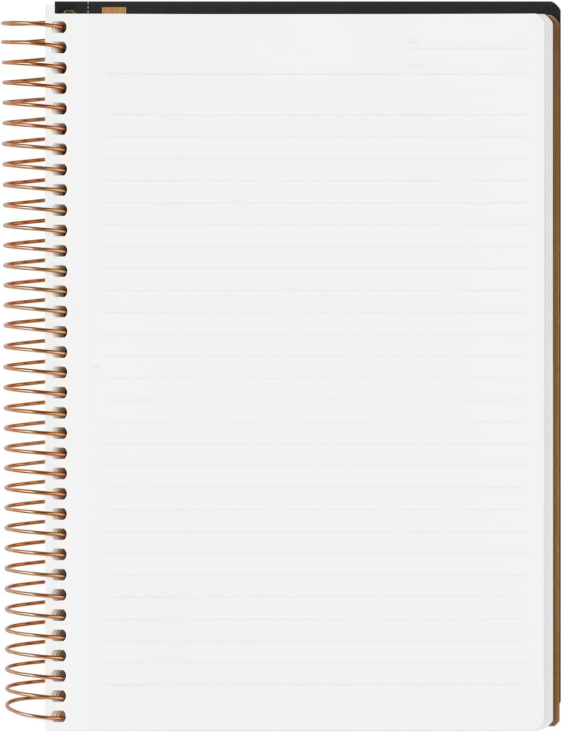 SPIRAL NOTE BASIC NOTEBOOK A5 LINE 6.5MM 150 SHEETS BLACK (N237OHFS-05)