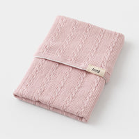 KNITTED BOOK COVER HARAMAKI A6-B6 BABY PINK A (62352006)