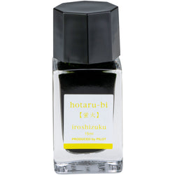 FP INK IROSHIZUKU 15ML BOTTLES HOTARU-BI (YELLOW GREEN) (INK15HO)