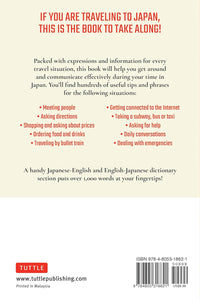 JAPANESE FOR TRAVELERS PHRASEBOOK & DICTIONARY
