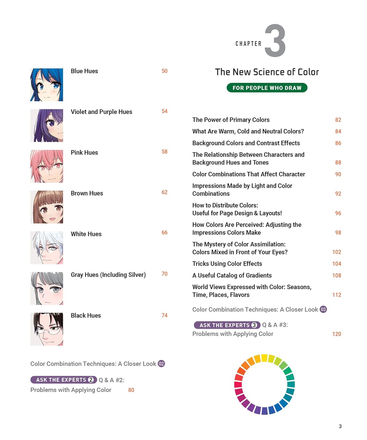 ANIME & MANGA DIGITAL COLORING GUIDE