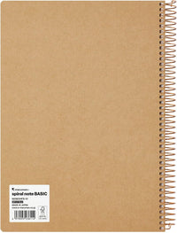 SPIRAL NOTE BASIC NOTEBOOK B5 LINE 6.5MM 150 SHEETS GREY (N236OHFS-51)