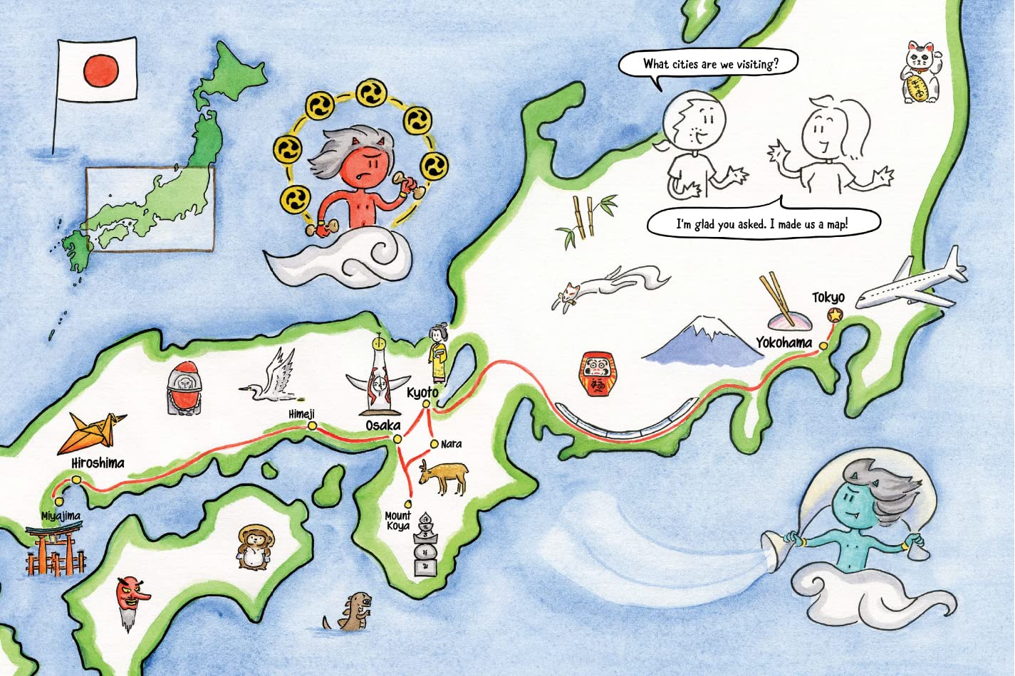 MY TRAVELS IN JAPAN