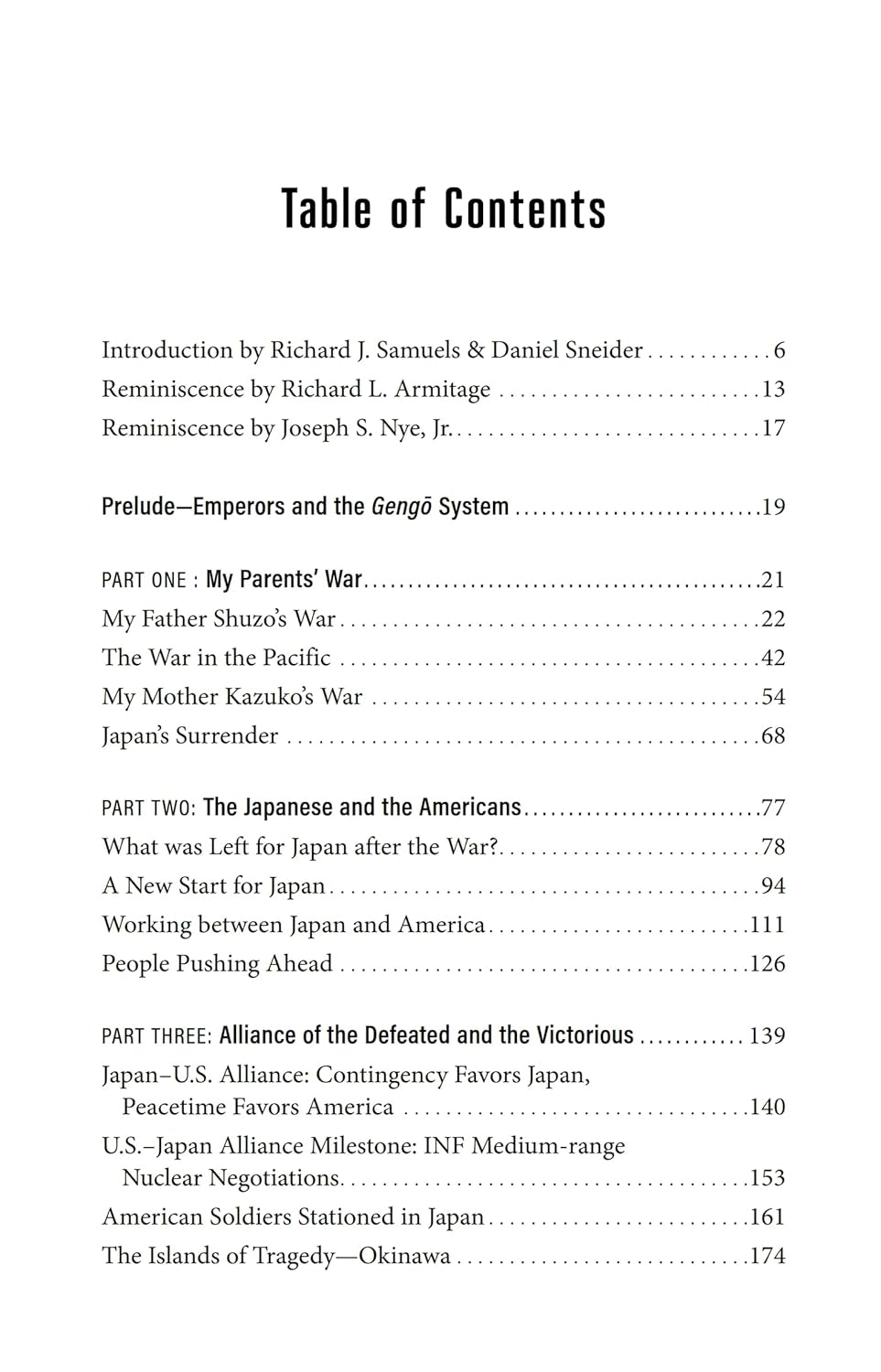 JAPAN AND THE UNITED STATES