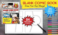 BLANK COMIC BOOK