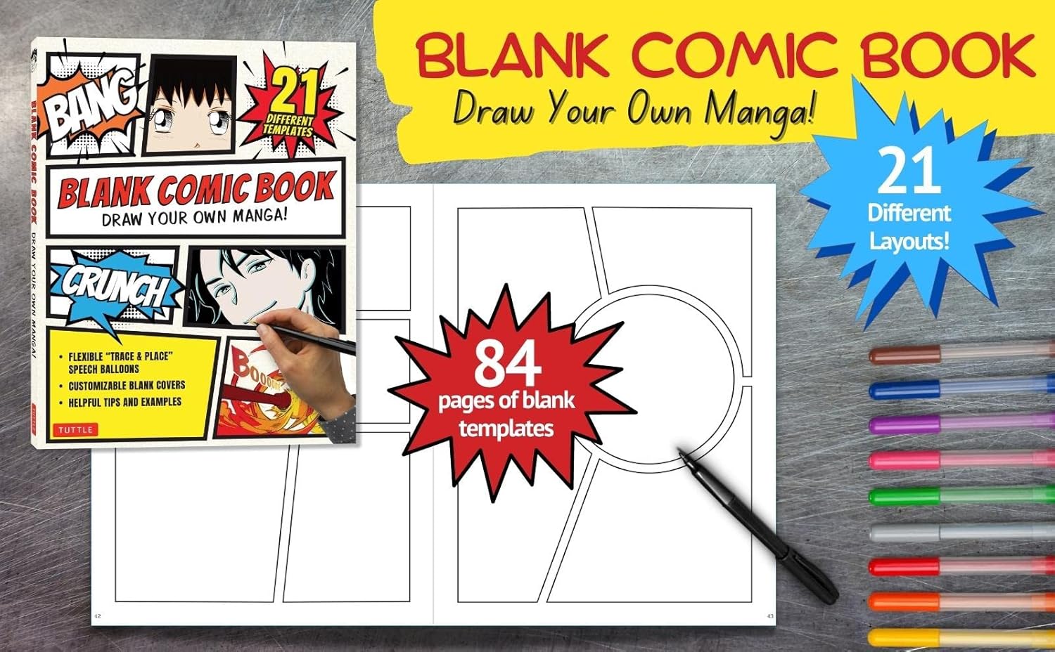 BLANK COMIC BOOK