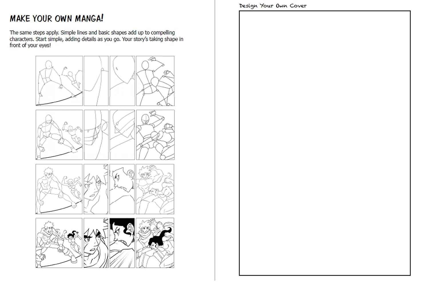 BLANK COMIC BOOK