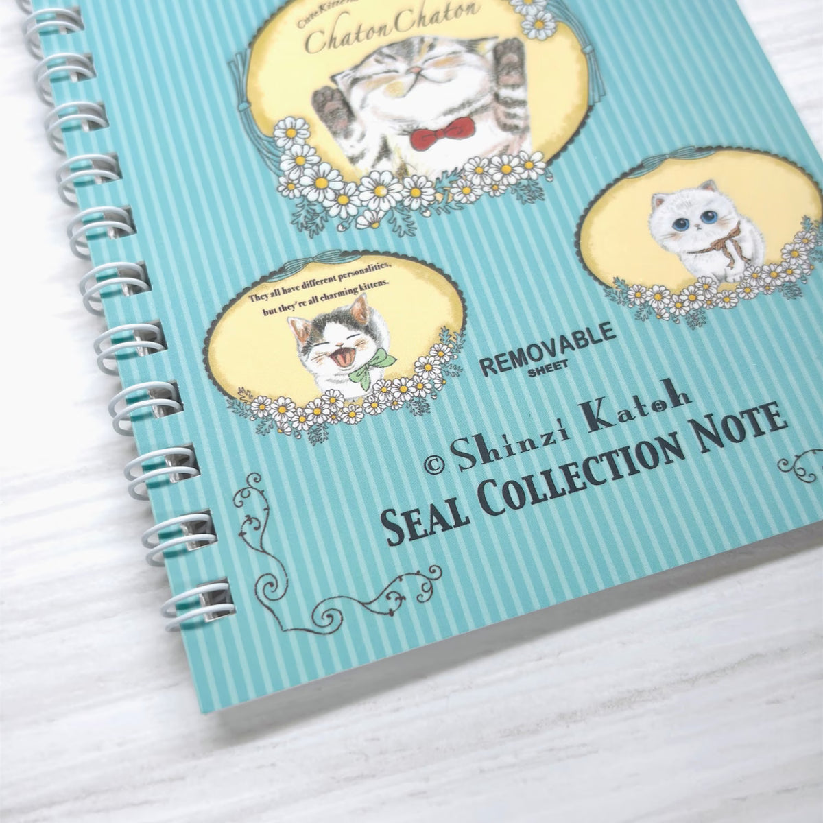 STICKER BOOK - SHINZI KATOH - CHATONCHATON2 (KS-SB-10034)