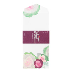 ENVELOPE 005 SILK-PRINTING FLOWERING KALE WREATH (81005006)