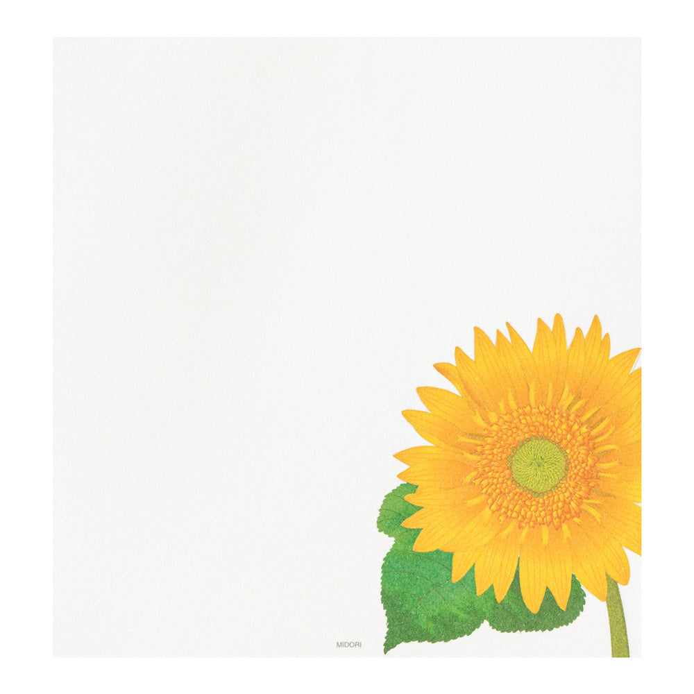 Letter Pad 025 Four Designs Sunflower (81025006)
