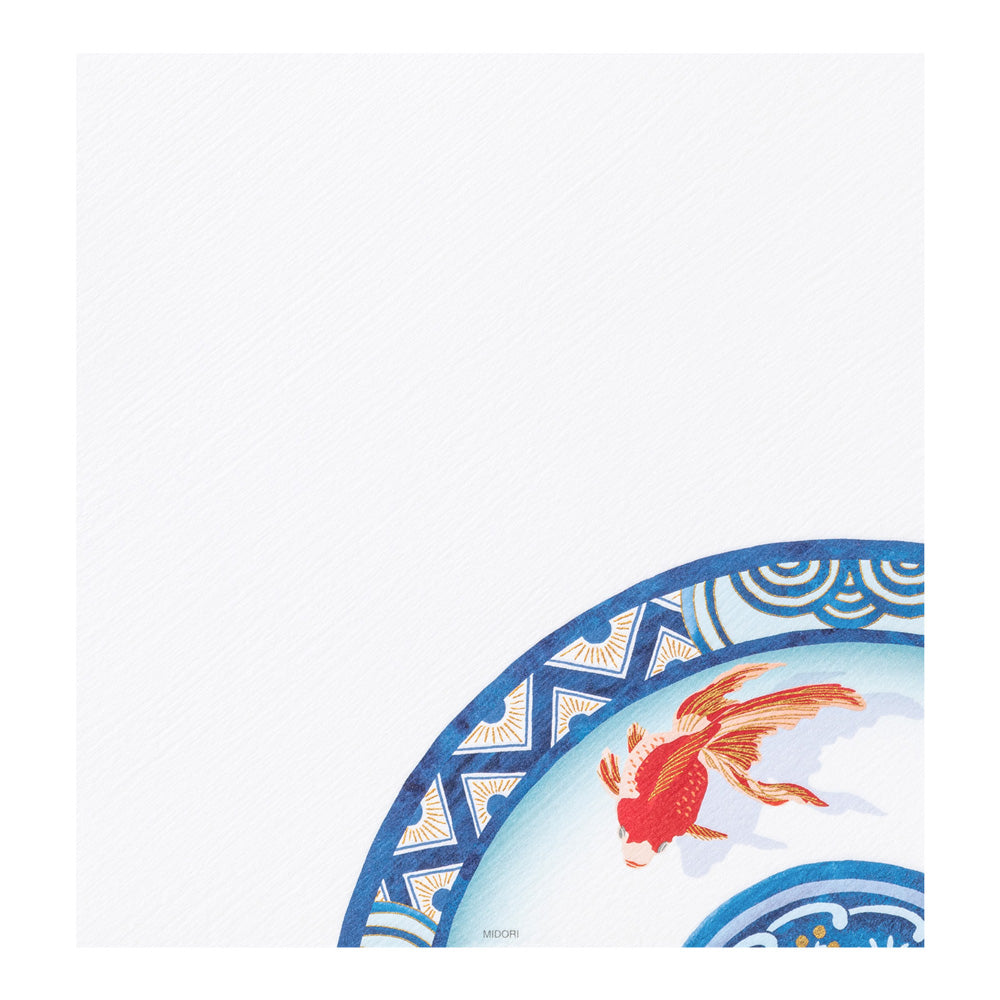 Letter Pad 029 Silk-Printing Goldfish S2 (81029006)
